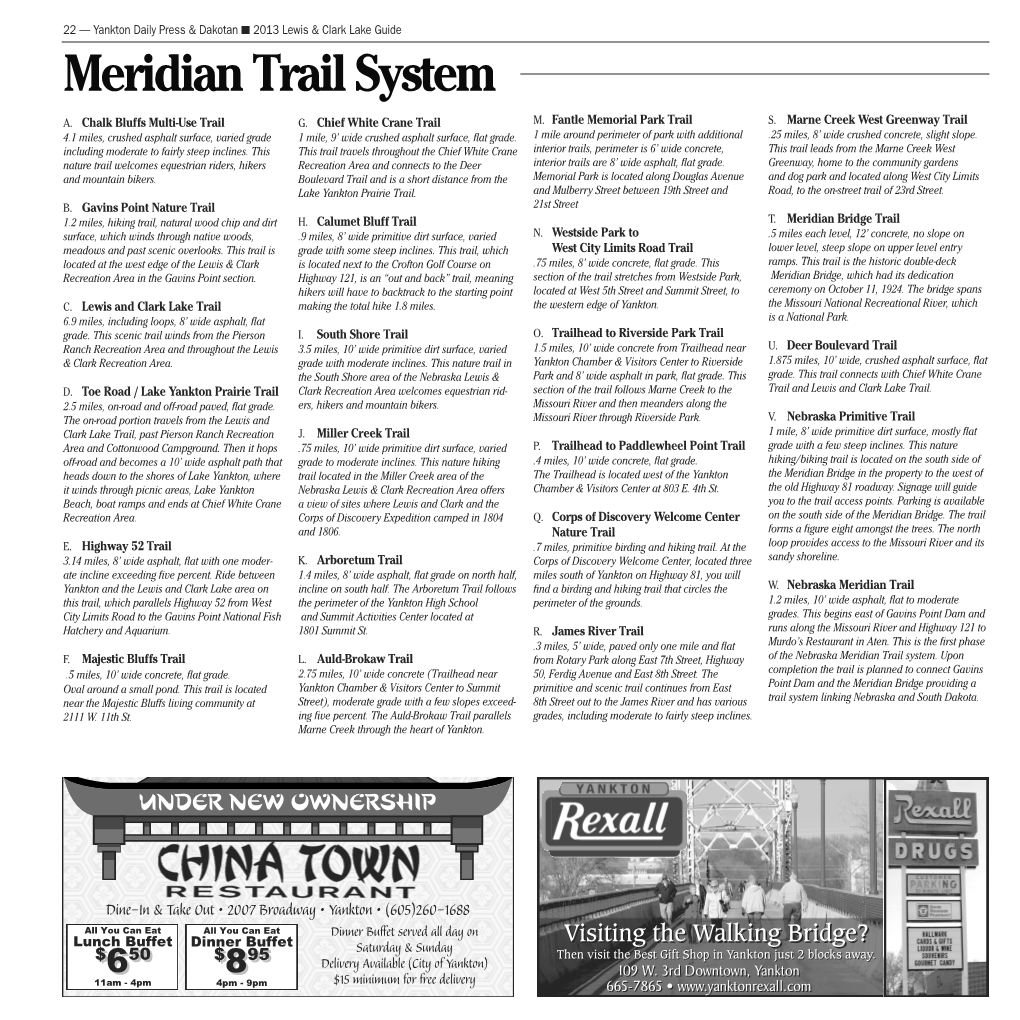 Meridian Trail System M