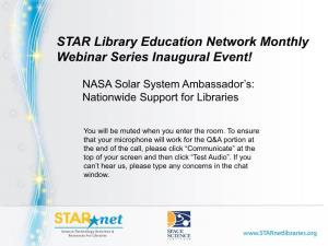 NASA Solar System Ambassador's