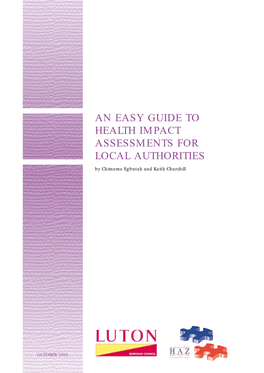An Easy Guide to Health Impact Assessments for Local Authorities