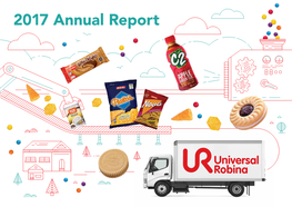2017 ANNUAL REPORT 2017 Annual Report UNIVERSAL ROBINA CORPORATION