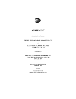 IBEW Collective Bargaining Agreement