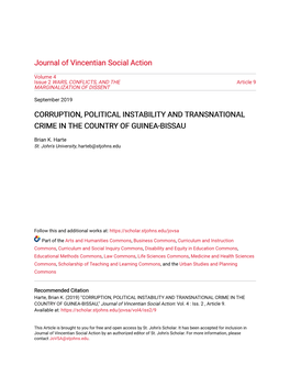 Corruption, Political Instability and Transnational Crime in the Country of Guinea-Bissau