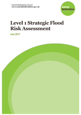 Level 1 Strategic Flood Risk Assessment July 2017