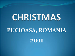 Pucioasa, Romania 2011 Who?