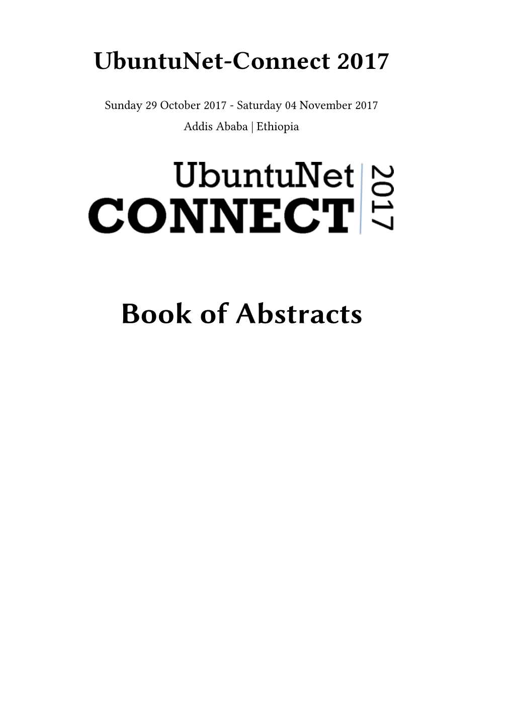 Book of Abstracts