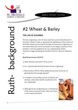 2 Wheat & Barley
