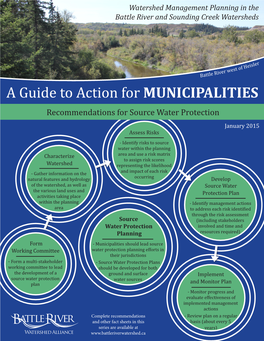 A Guide to Action for MUNICIPALITIES Recommendations for Source Water Protection