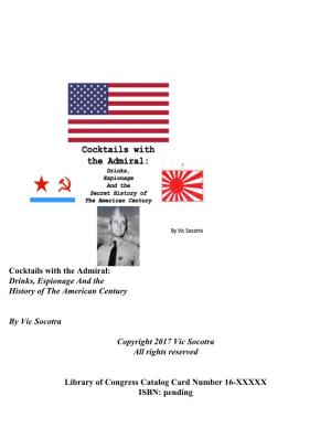 Cocktails with the Admiral: Drinks, Espionage and the History of the American Century