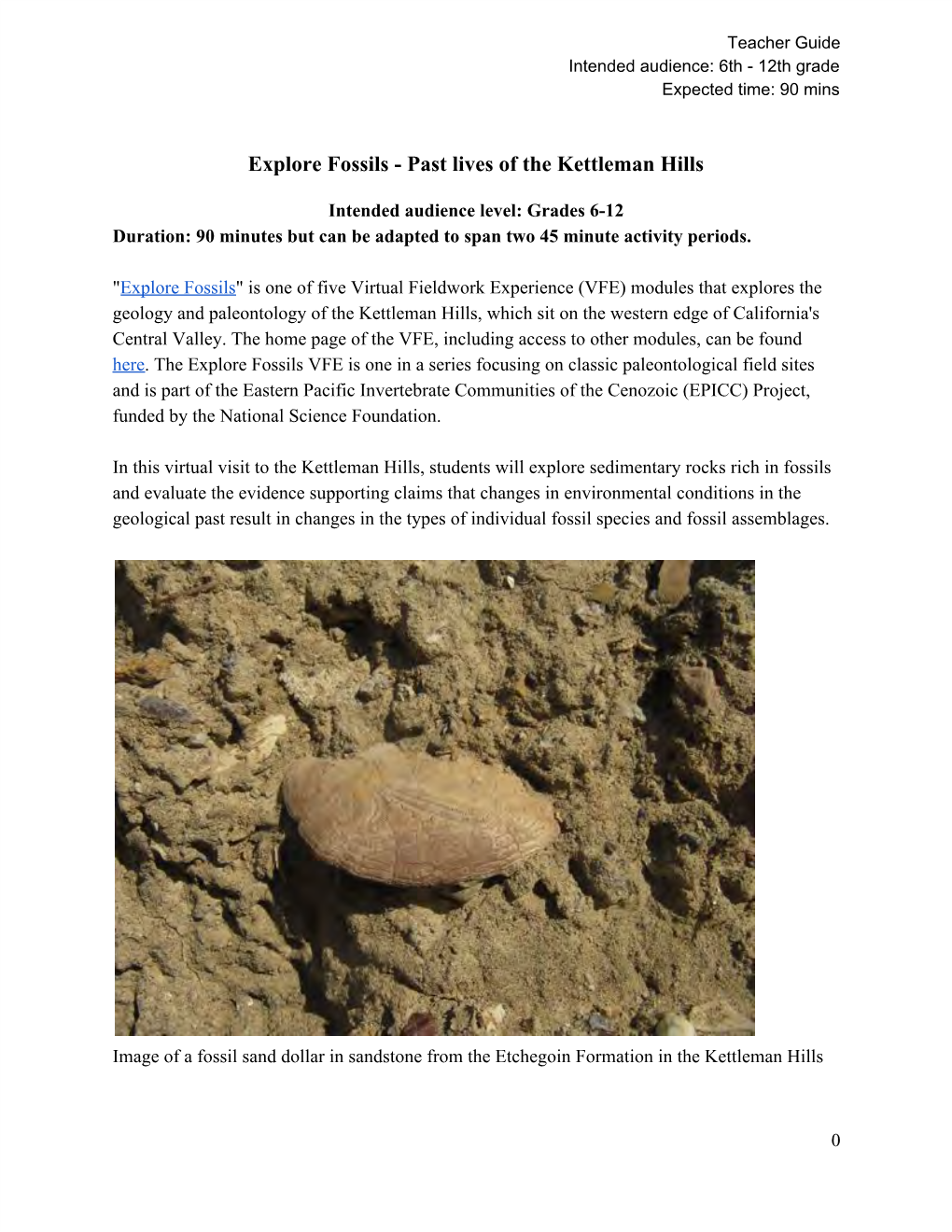 Explore Fossils - Past Lives of the Kettleman Hills