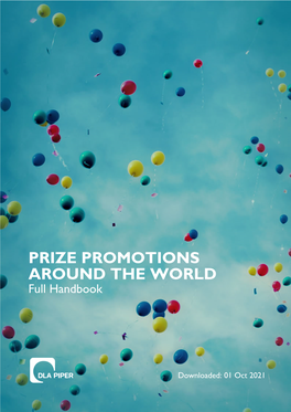 PRIZE PROMOTIONS AROUND the WORLD Full Handbook