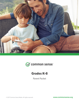 Common Sense Media Parent Packet