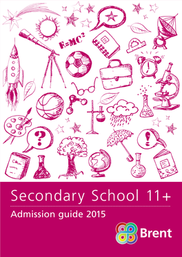 Secondary School Guide 2015 and the Common Application Form (CAF) Become Available
