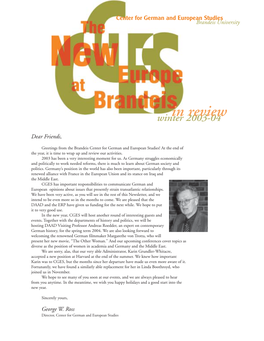 2003-04 Newsletter