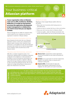 Your Business-Critical Atlassian Platform Datasheet