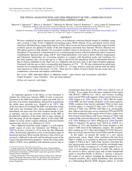 The Initial Mass Function and Disk Frequency of the Ρ Ophiuchi Cloud: an Extinction-Limited Sample