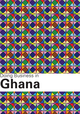 Doing Business in Ghana DISCLAIMER