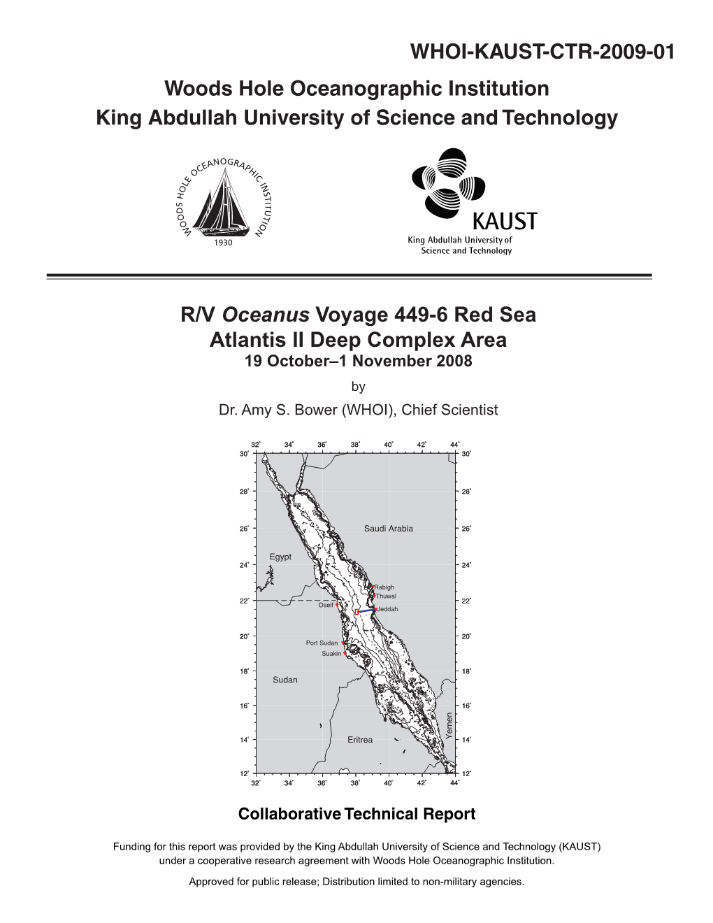 R/V Oceanus Voyage 449-6 Red Sea Atlantis II Deep Comples Area, 19