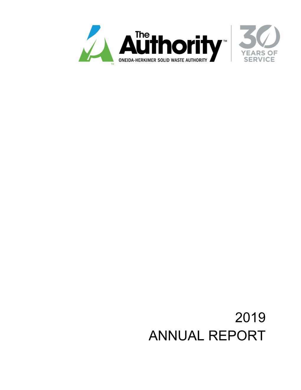 2019 Annual Report