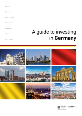 A Guide to Investing in Germany Introduction | 3