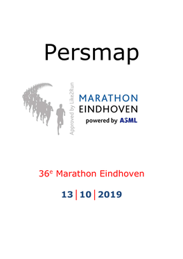 36E Marathon Eindhoven 13 10 2019