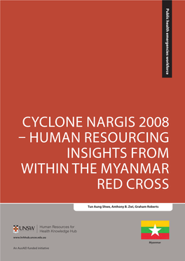 Cyclone Nargis 2008 – Human Resourcing Insights from Within the Myanmar Red Cross