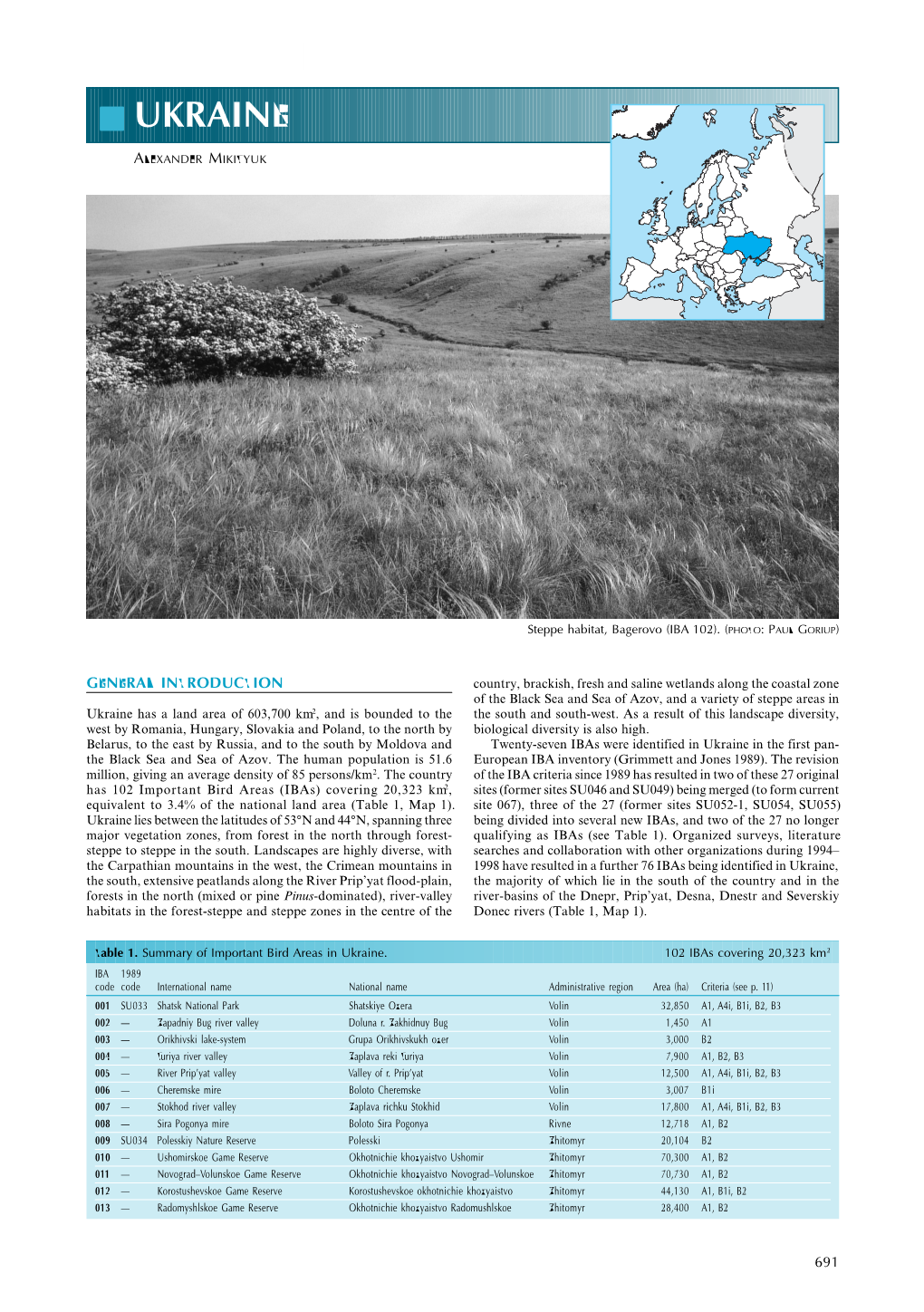 S Ukraine, Approximately from Agriculture, Mainly for Grazing and Haymaking (But Outside Ibas, North-East to South-West