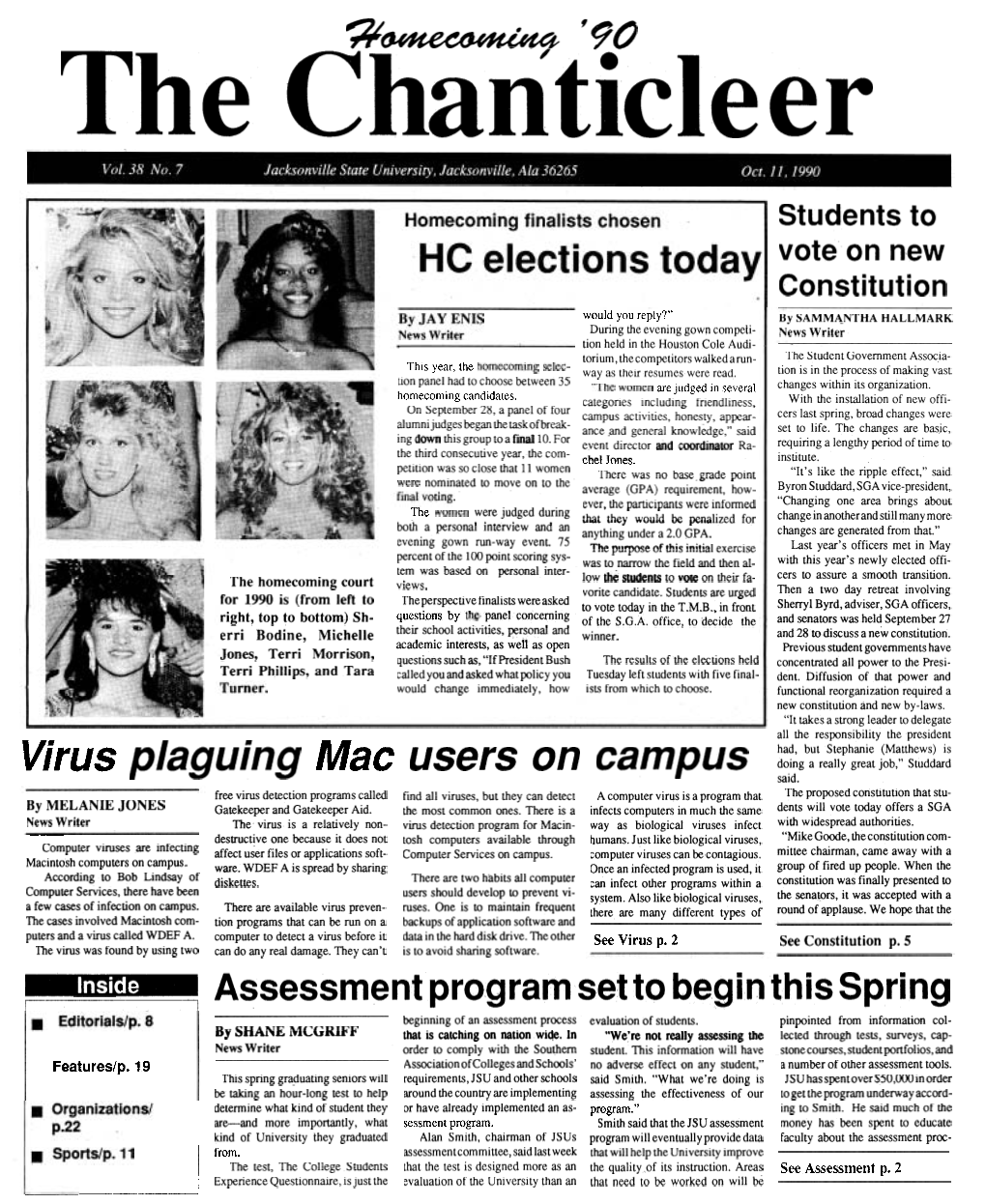 Virus Plaguing Mac Users on Campus Doing a Really Great Job," Studdard Said