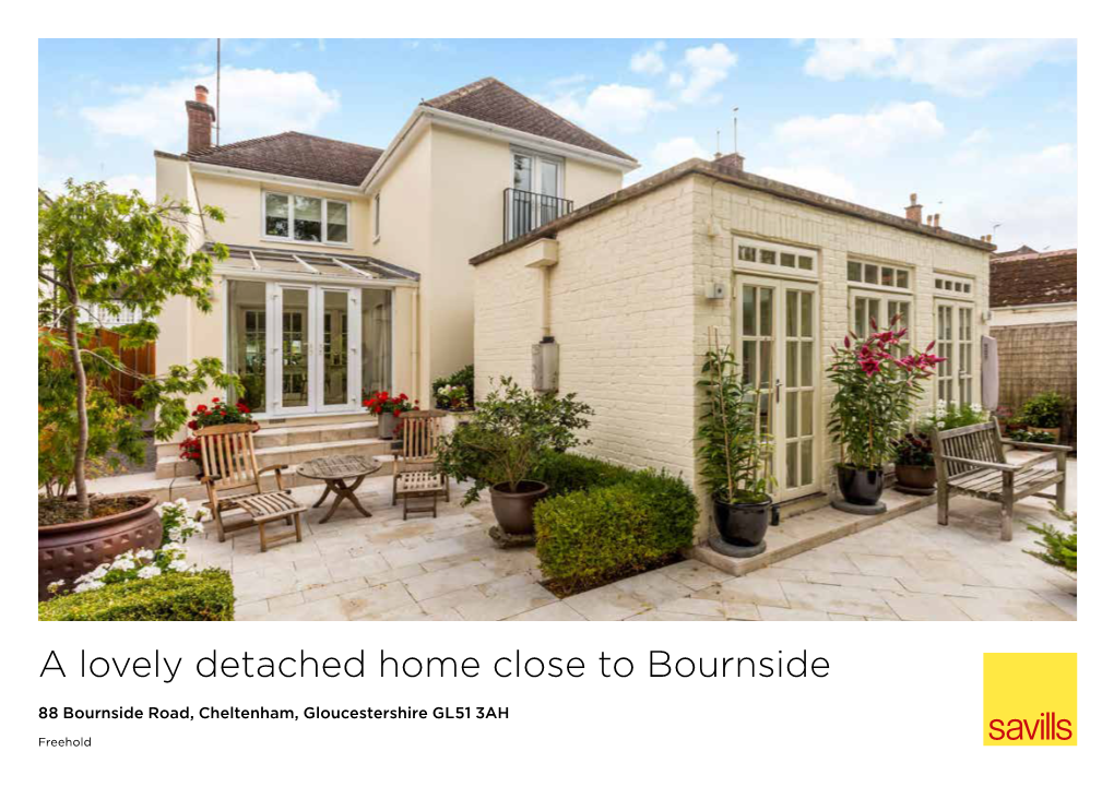 A Lovely Detached Home Close to Bournside