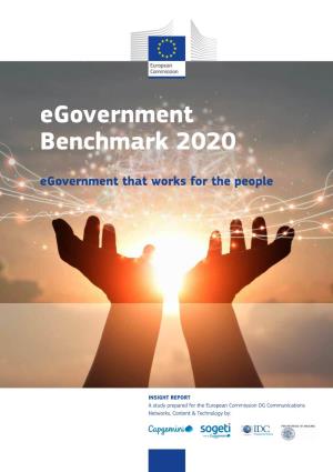 Egovernment Benchmark 2020 Egovernment That Works for the People