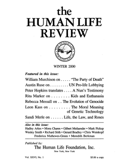 Human Life Review
