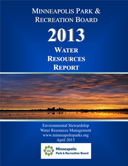 Water Resources Report
