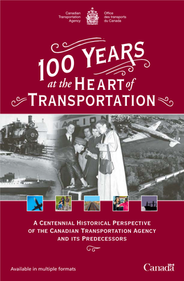 100 Years at the Heart of Transportation Dealing with Persons with Disabilities