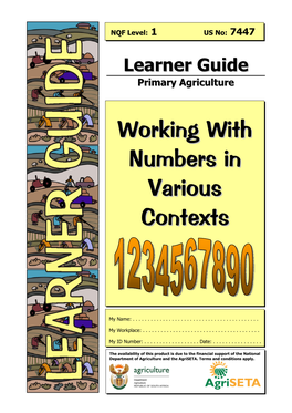 Working with Numbers in Various Contexts