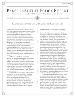 Baker Institute Policy Report Published by the James A