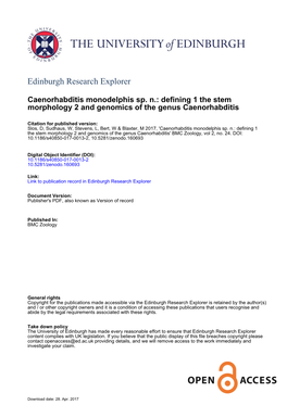 Edinburgh Research Explorer