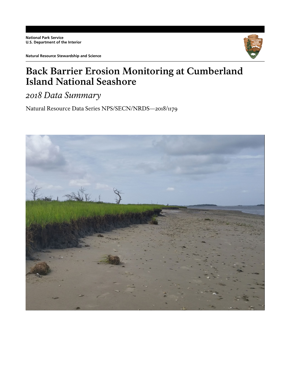 Backbarrier Erosion Monitoring at Cumberland Island National Seashore: 2018 Data Summary