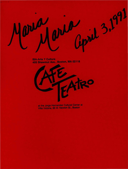 Café Teatro Performance Series