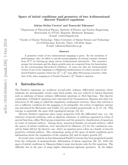 Space of Initial Conditions and Geometry of Two 4-Dimensional Discrete Painlev\'E Equations