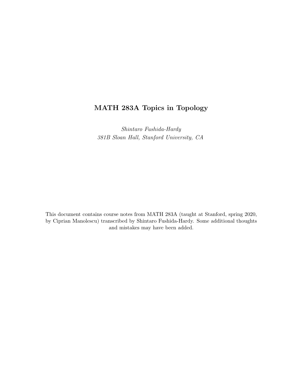 4-Manifold Topology