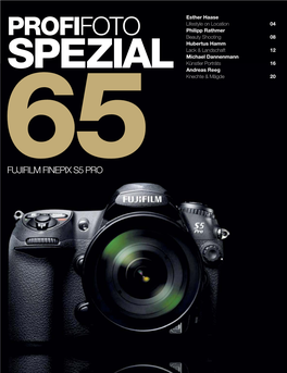 FUJIFILM FINEPIX S5 PRO Pf Spezial 65