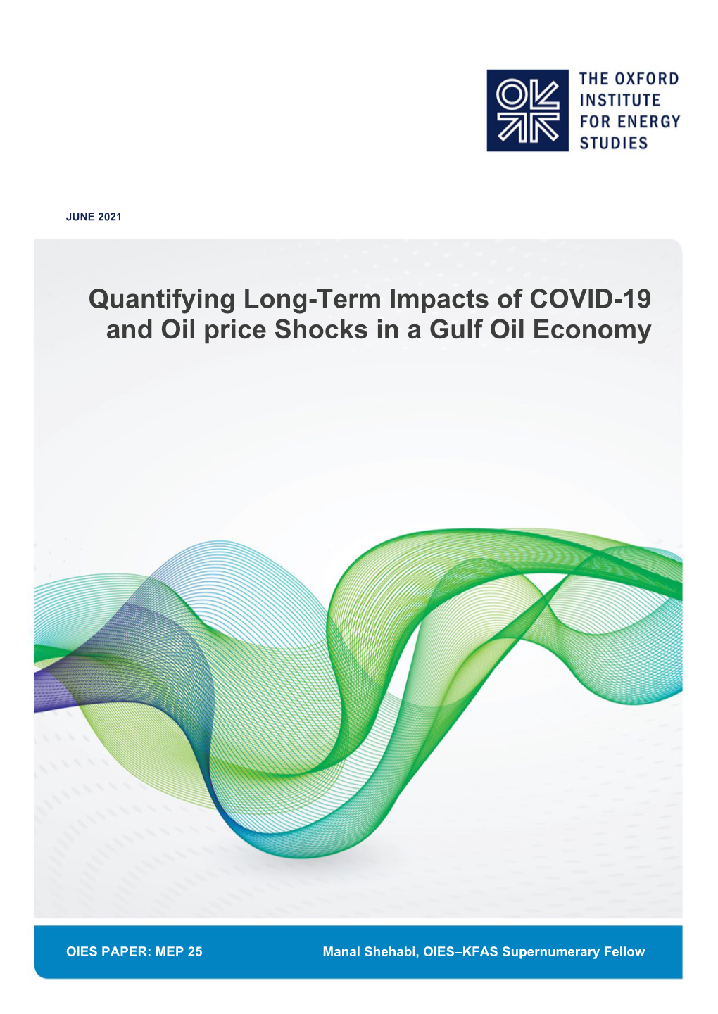 Quantifying Long-Term Impacts of COVID-19 and Oil Price Shocks in a Gulf Oil Economy