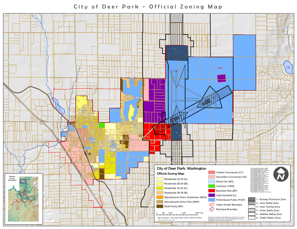 City of Deer Park - Official Zoning Map