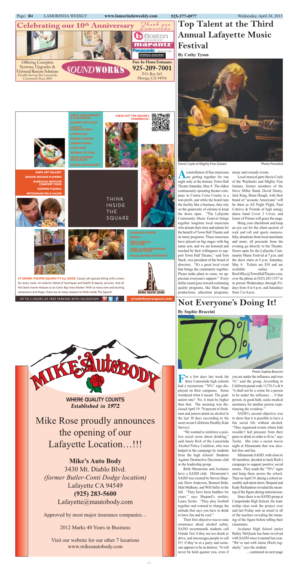 Lamorinda Weekly Issue 4 Volume 7