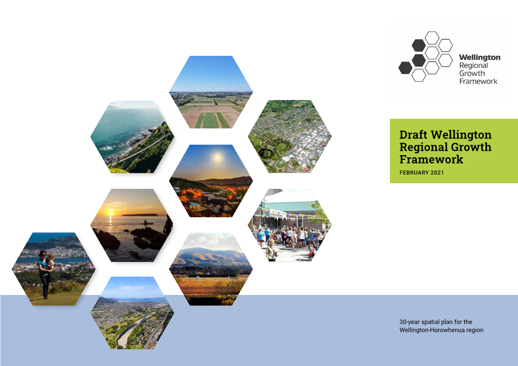 Draft Wellington Regional Growth Framework 2021
