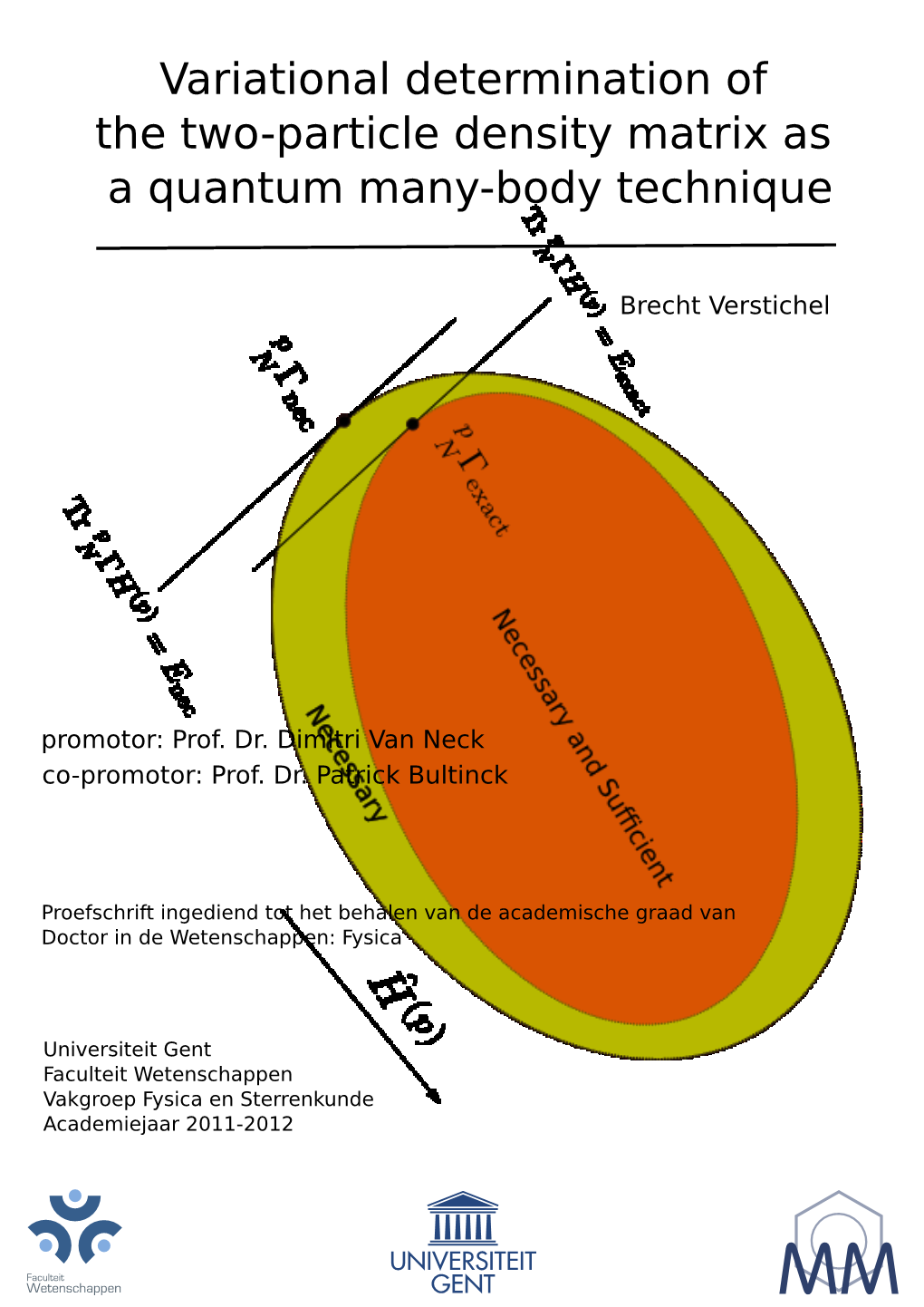 Variational Determination of the Two-Particle Density Matrix As a Quantum Many-Body Technique