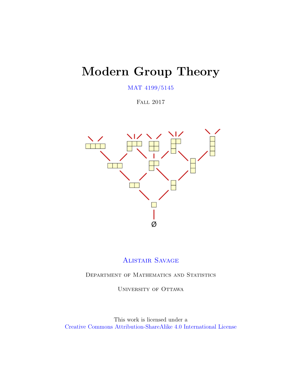 Modern Group Theory