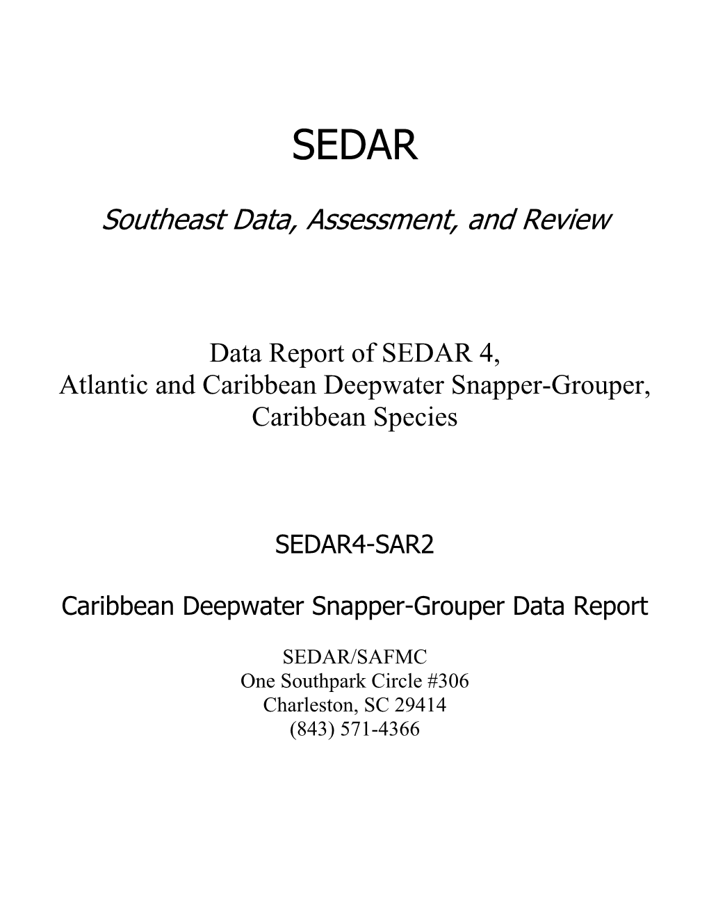 Southeast Data, Assessment, and Review