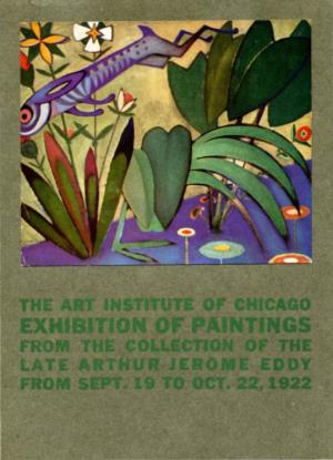 Exhibition of Paintings from the Collection of the Late Arthur Jerome Eddy
