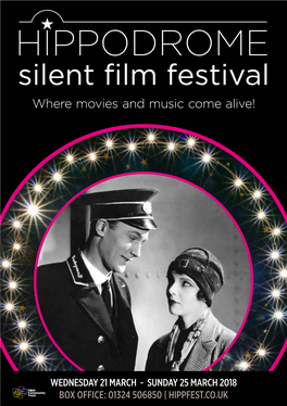 Silent Film Festival in Bo’Ness