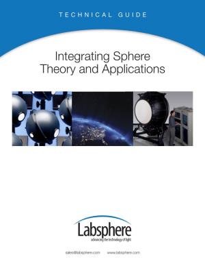 Integrating Sphere Theory and Applications